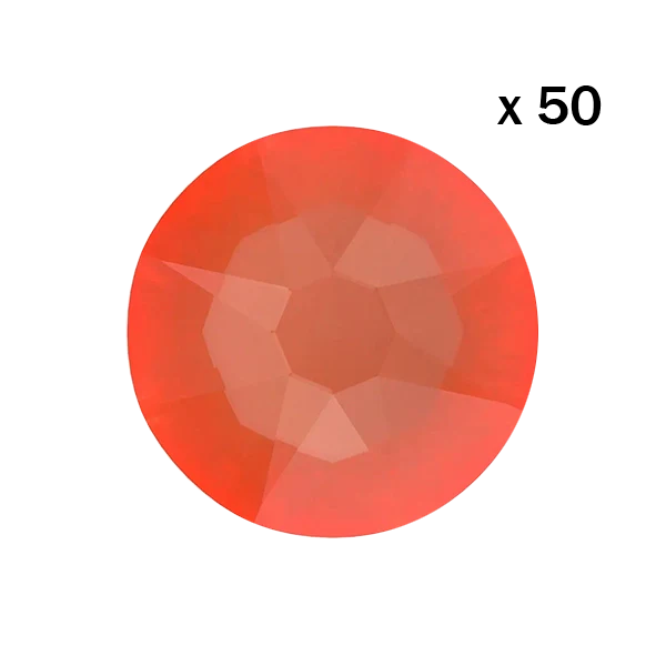 Strass dentaire Swarovski Orange Ignite (50 pièces) — tooth gem