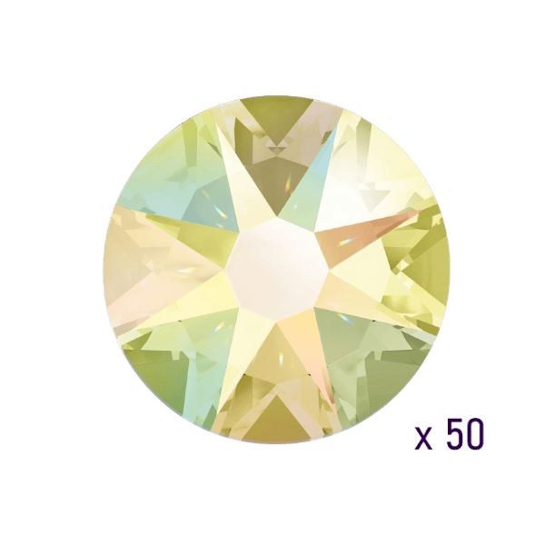 Strass dentaire Swarovski Jonquil AB (50 pièces)