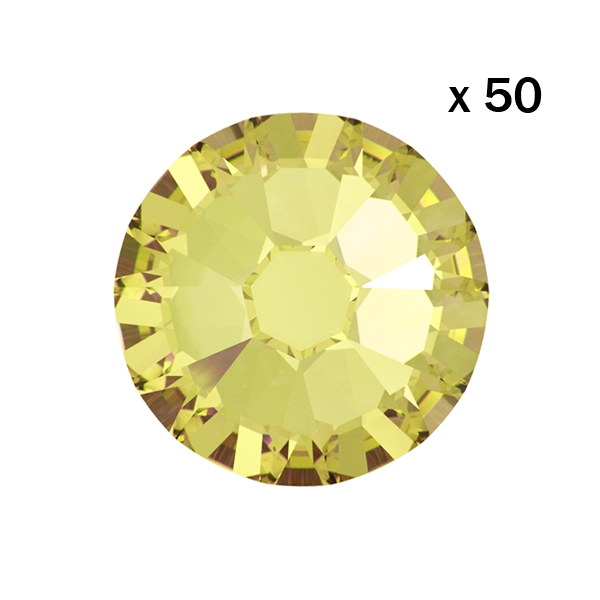 Jonquil strass dentaire tooth gems swarovski couleur jaune clair