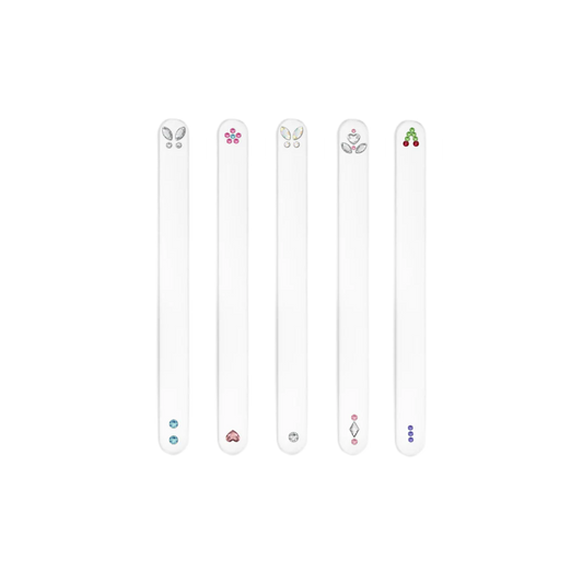 Bâtonnet de Présentation Strass/Guide de Taille pour Application de Strass Dentaire(5pcs)