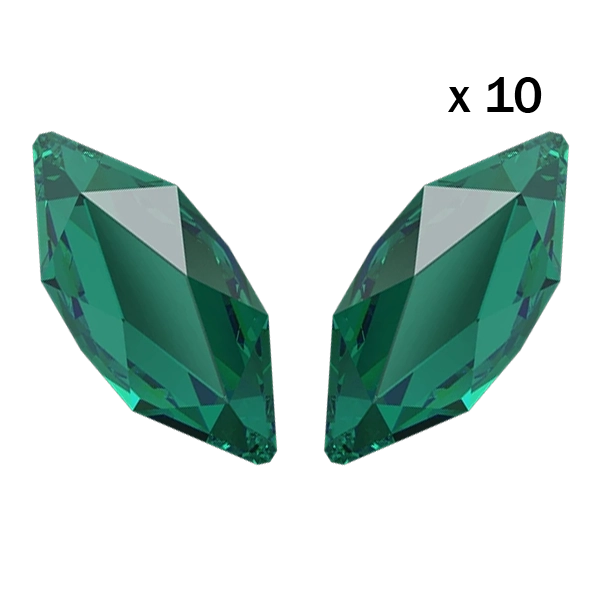 Marquises_Emerald tooth gems strass dentaires swarovski
