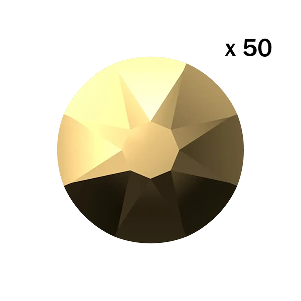 Strass dentaire Swarovski Aurum (50 pièces) — tooth gem