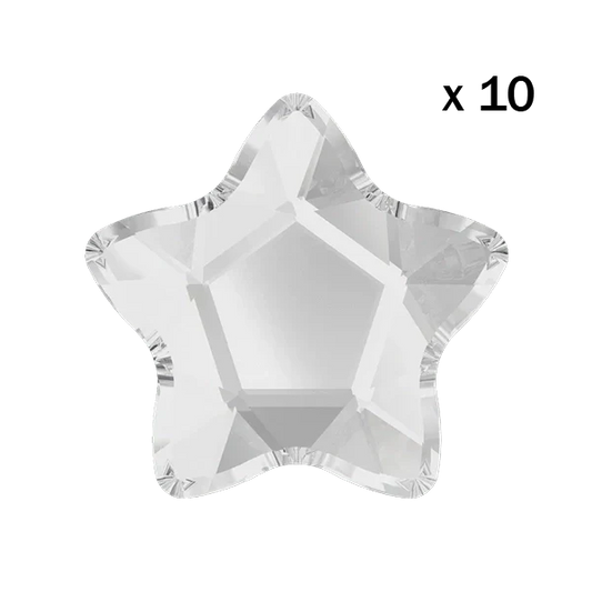 Strass dentaire Swarovski Etoile Cristal (10 pièces) — tooth gem