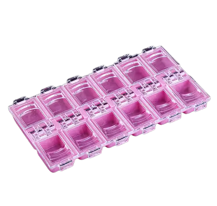 Boîte de Rangement pour Strass Dentaire formation strass