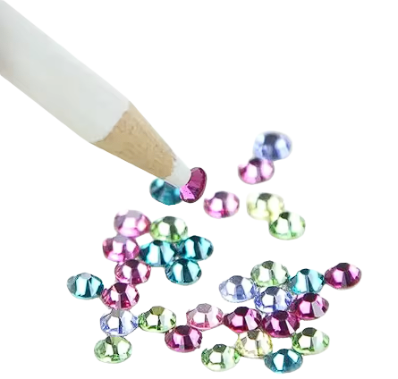 Crayon Blanc d'Application de Précision pour Strass Dentaire ma formation strass