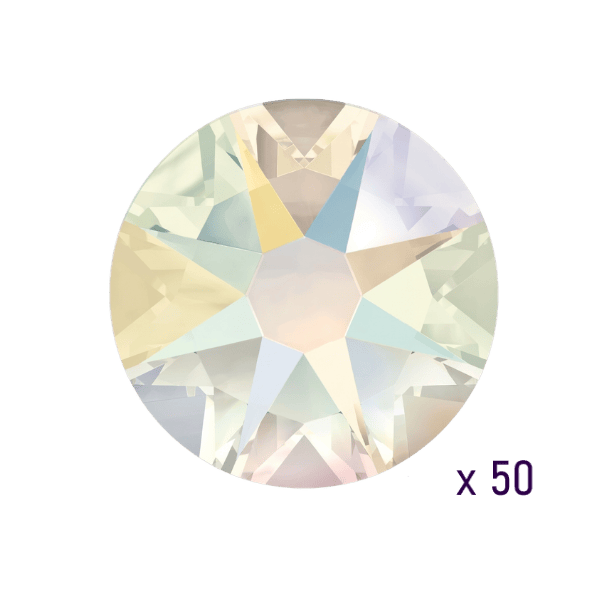 Strass dentaire Swarovski Crystal Shimmer (50 pièces)