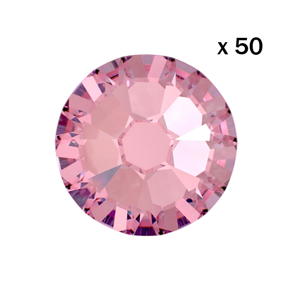 rose clair strass dentaire tooth gems